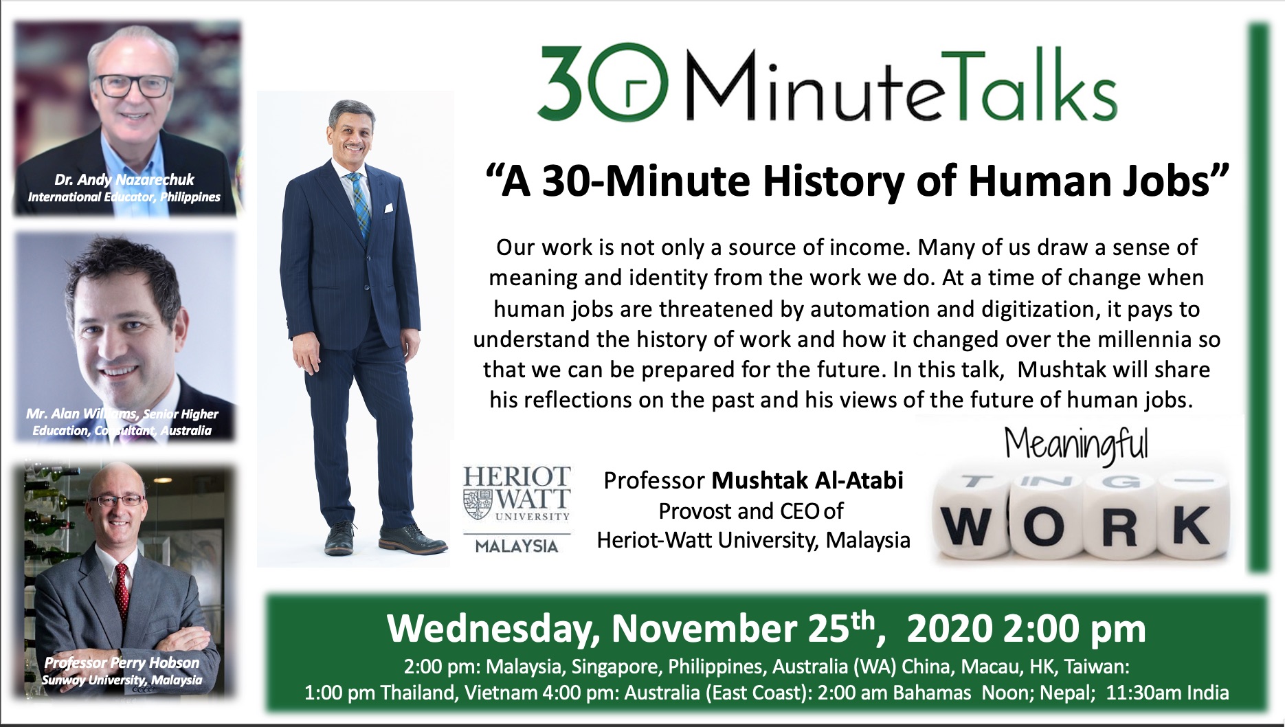 History of Human Jobs