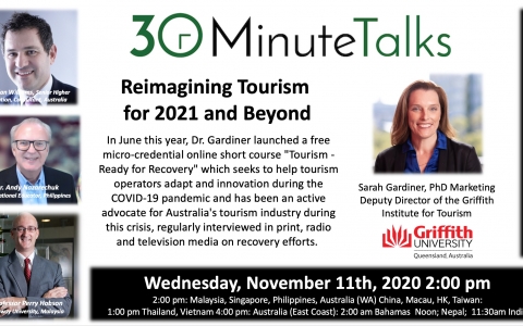 Reimagining Tourism for 20201 and Beyond Nov 11 2020